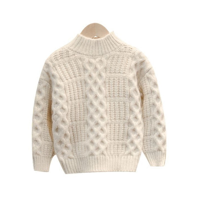 Western Style Plus Velvet Sweater