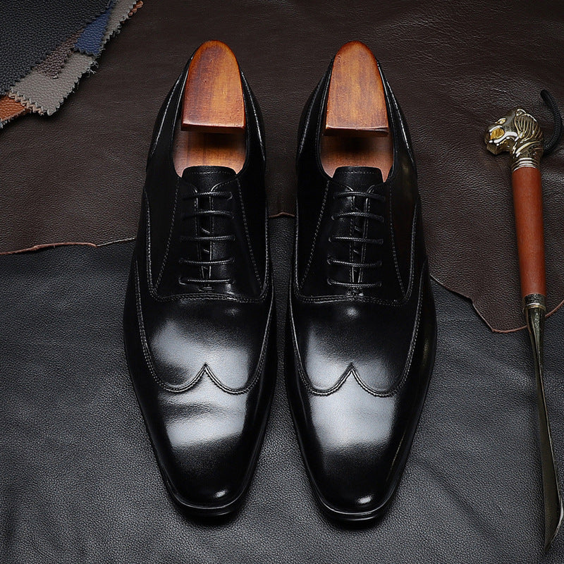 Small Square Toe Brock Dress Shoes