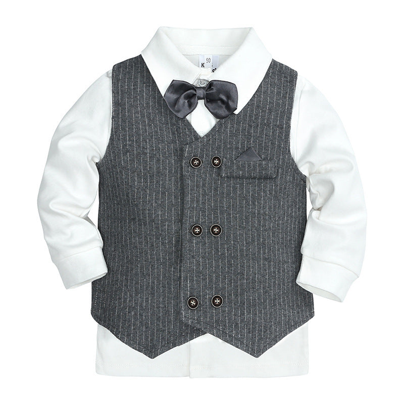 Bow-Tie + Vest Summer Formal Suit