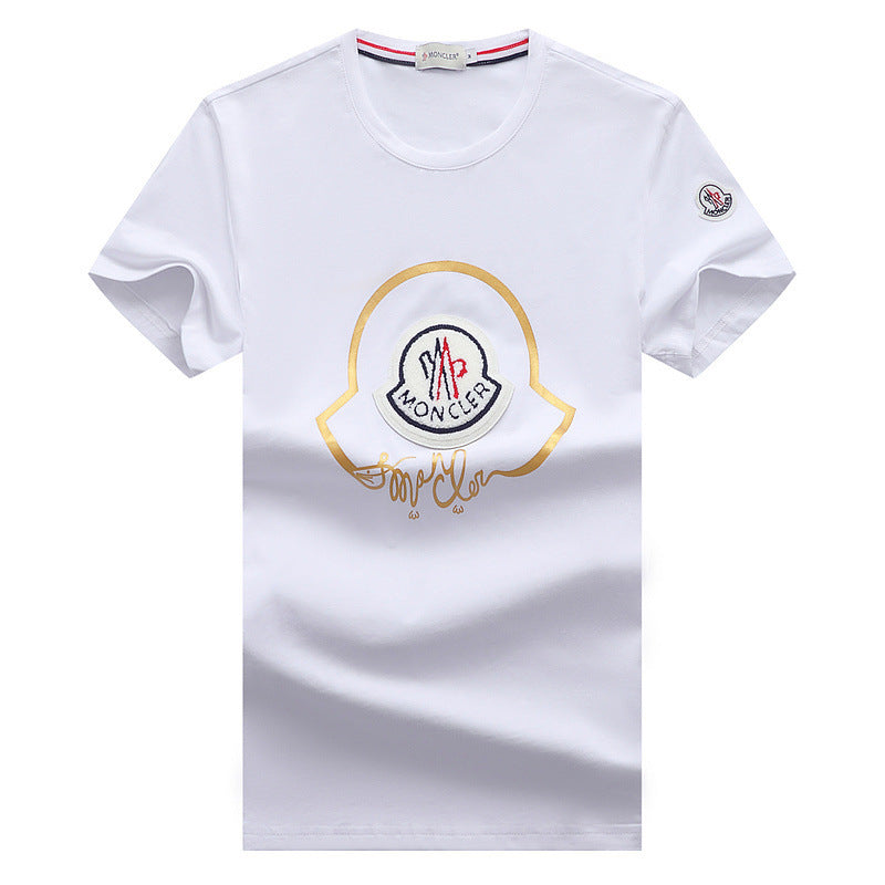 MONCLER Embroidered Short Sleeve Tee