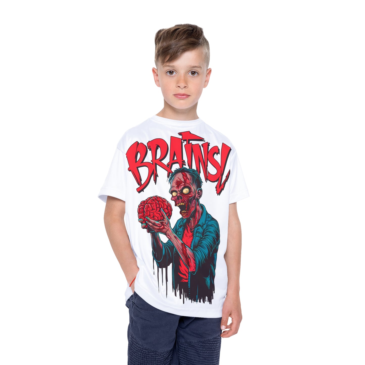CAVIAR Zombie Brains Boys Tee