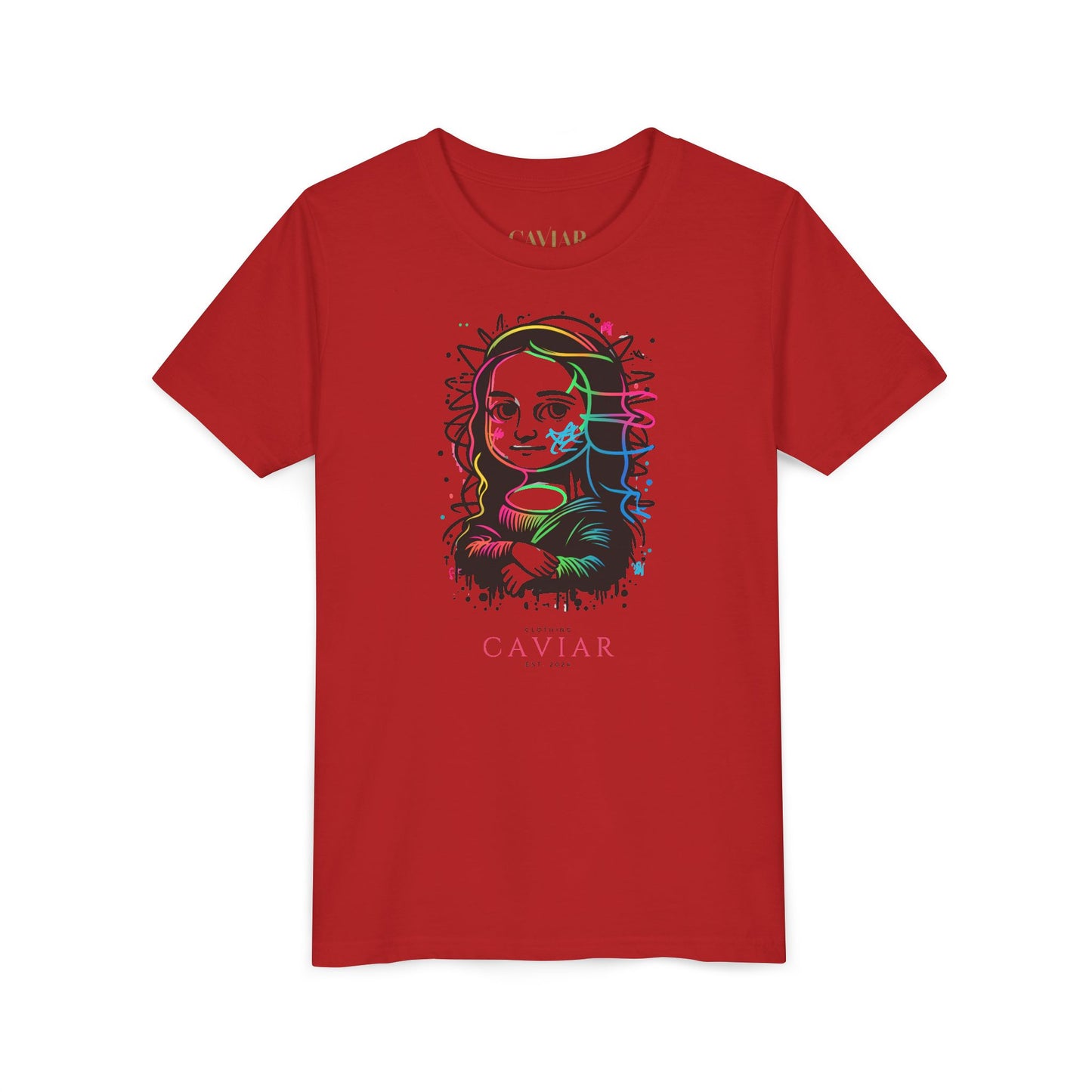 CAVIAR Scribbled Mona Lisa Tee