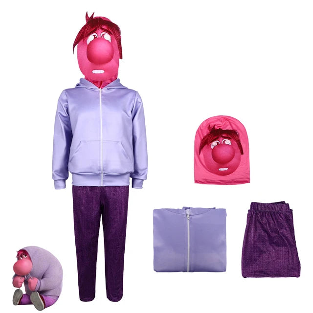 Inside Out 2 Cosplay  Anime Cartoon Character Joy Anxiety Costume
