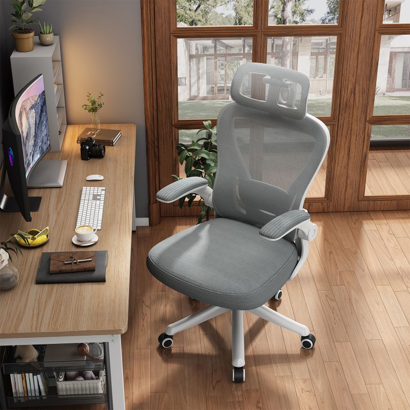 Ergonomic Black Swivel Office Chair High Back Mesh Executive Chair
