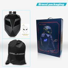 Luminous Eyes LED Screen Motorcycle Travel Backpack