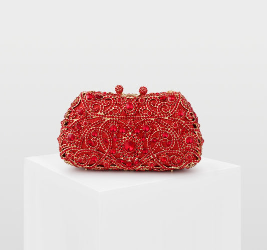 Crystal Beaded Evening Clutch