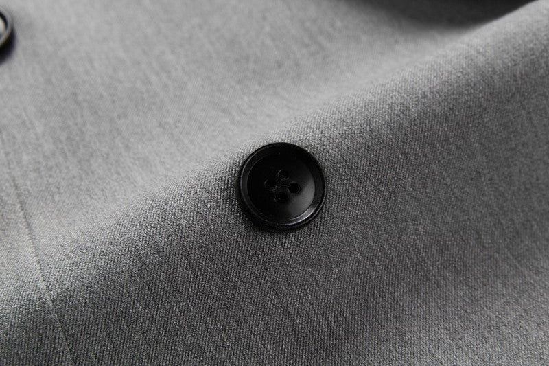 British Double Breasted Three-Piece Suit