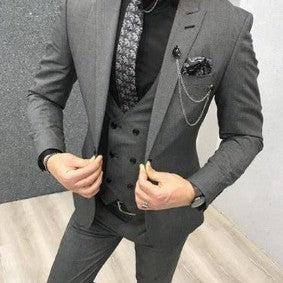 Best Man Slim Fit Three-Piece Suit