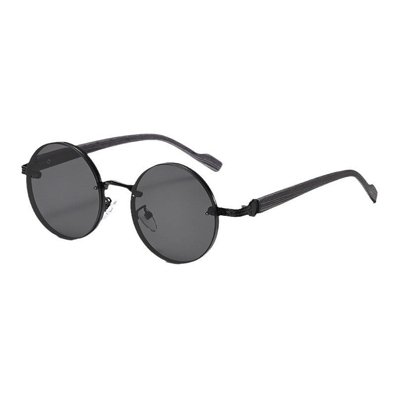 Metal Round Frame Sunglasses