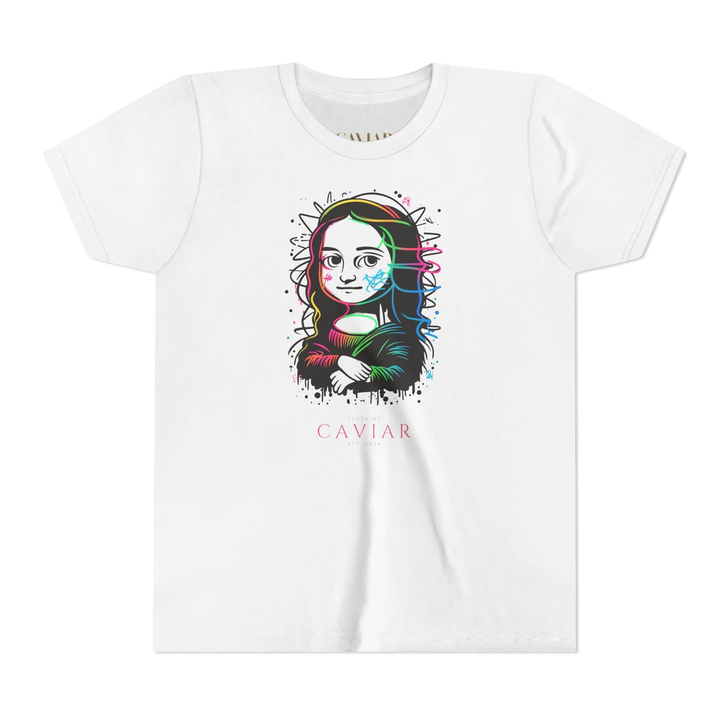 CAVIAR Scribbled Mona Lisa Tee