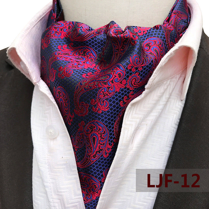 Jacquard Polyester British Scarf