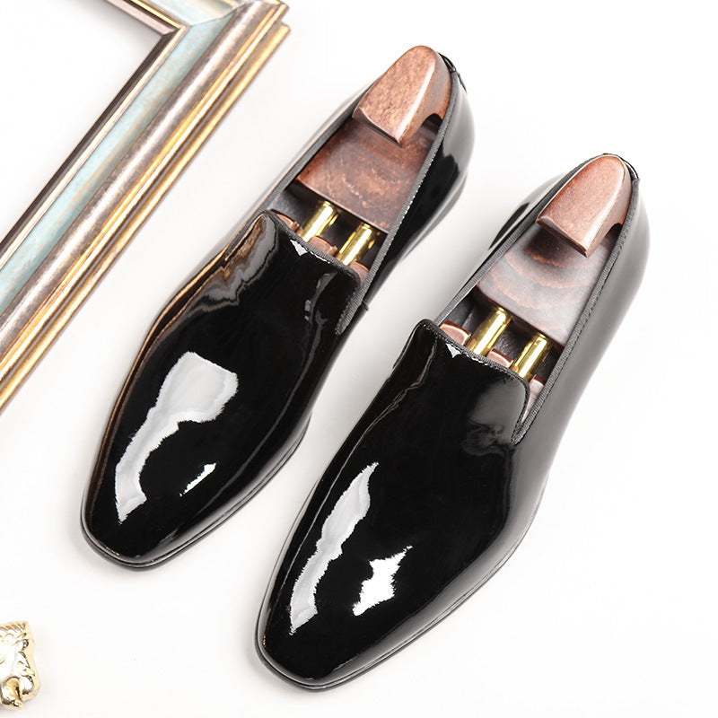 One Pedal Patent Leather Dress Shoes