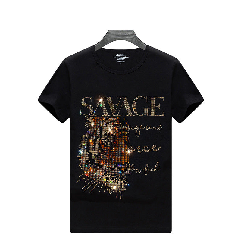 "Savage" Tiger Short Sleeve Tee