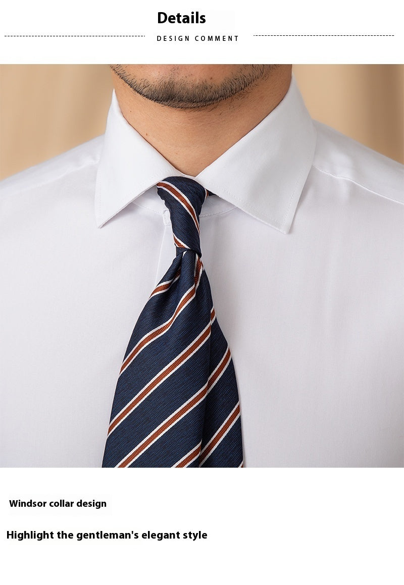 Slim Fit Long Sleeved Button Down