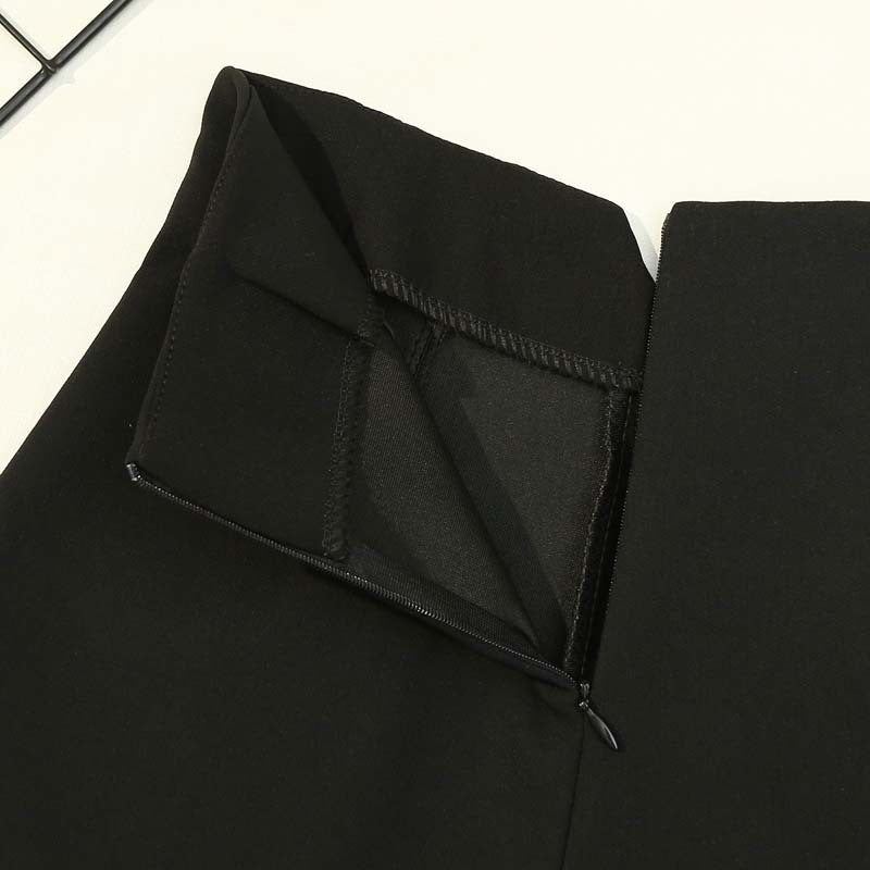 Double Breasted High Waist Shorts