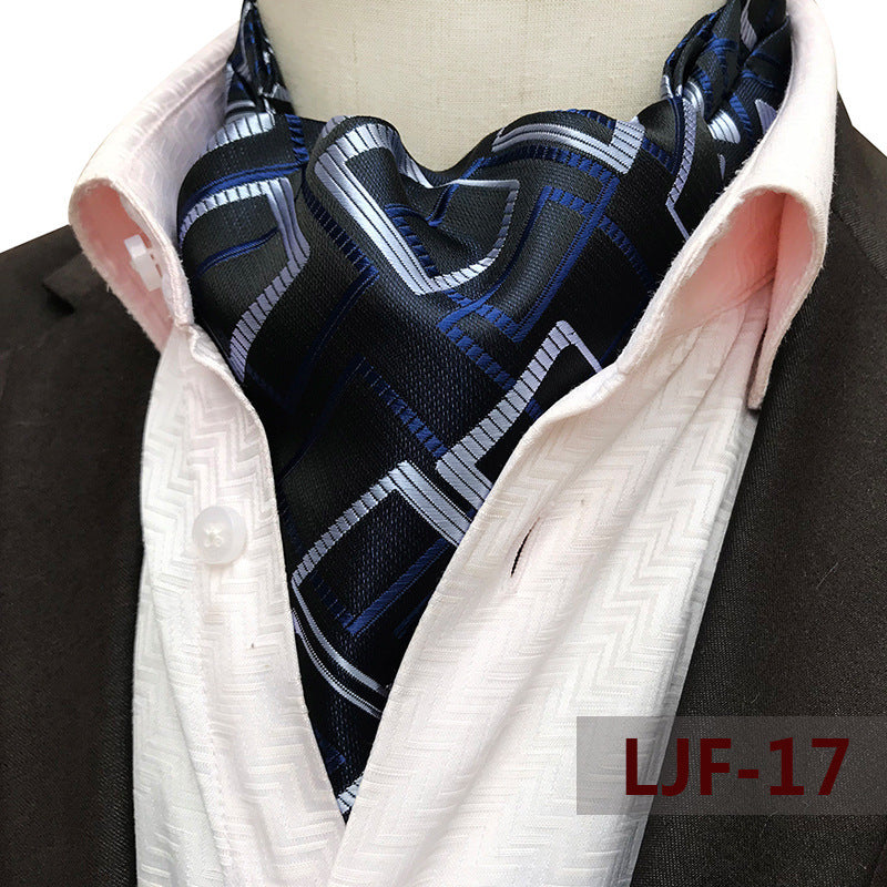 Jacquard Polyester British Scarf