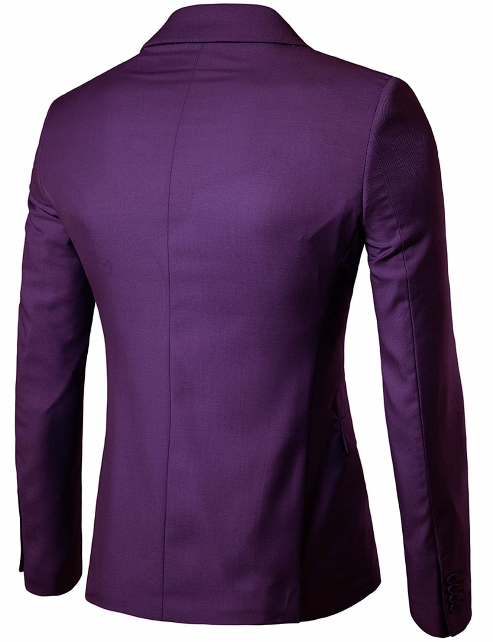 Single Breasted One Button Terno Masculino Blazer