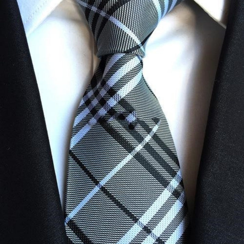 Polyester Paisley Cashew Flower Suit Tie