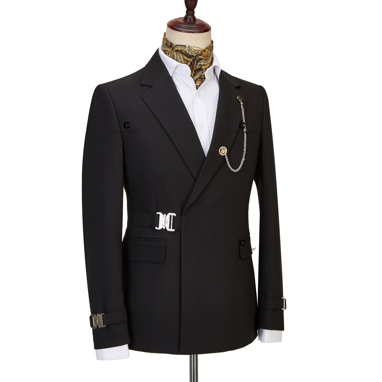 Slim-Fit European Formal Suit