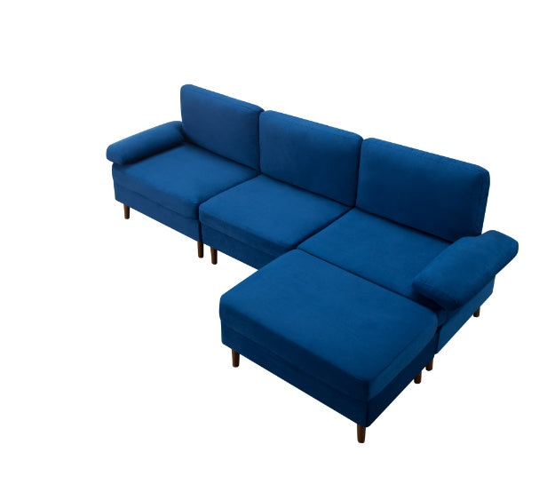 Modular Sectional Sofa - Blue