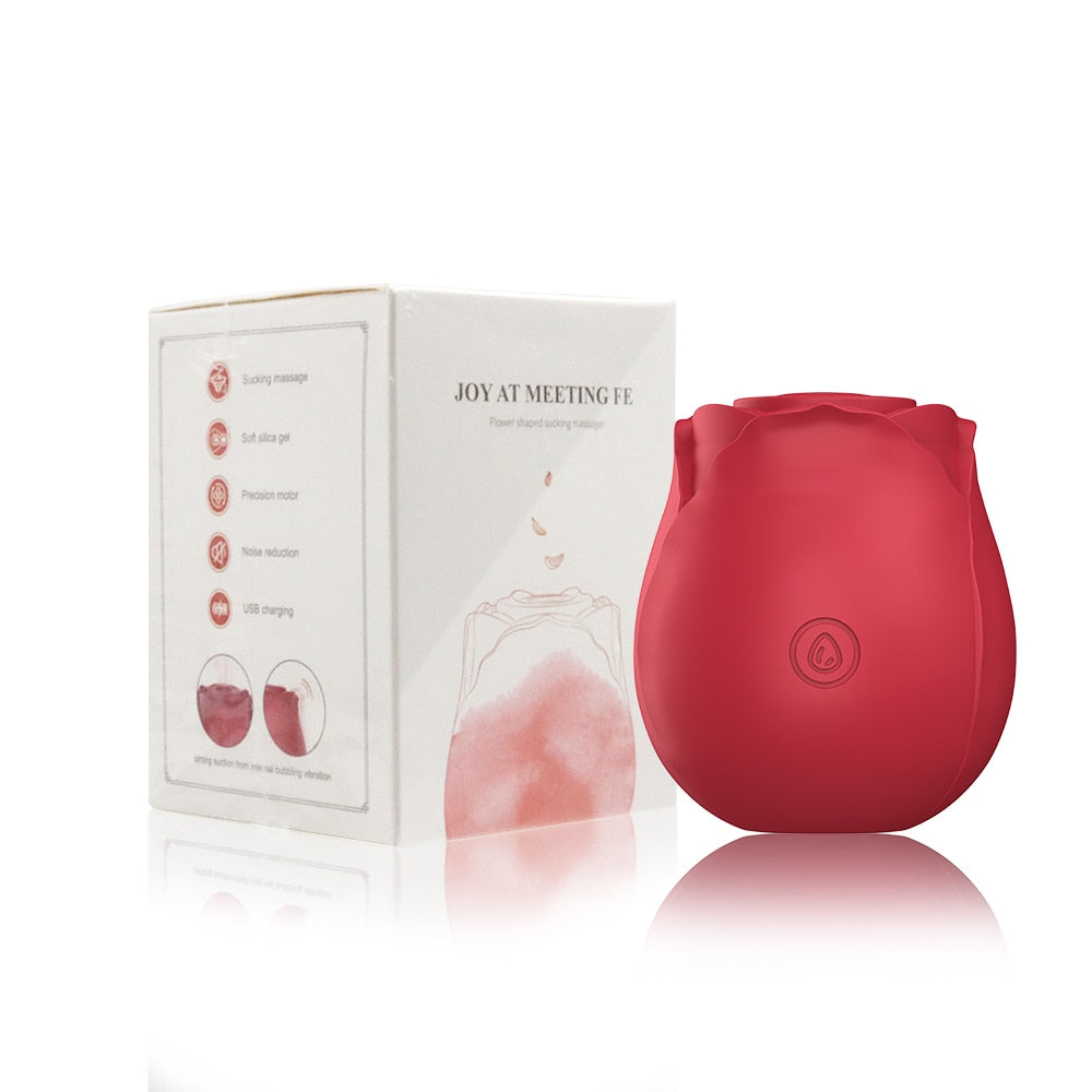 Rose Shape Erotic Vibrator