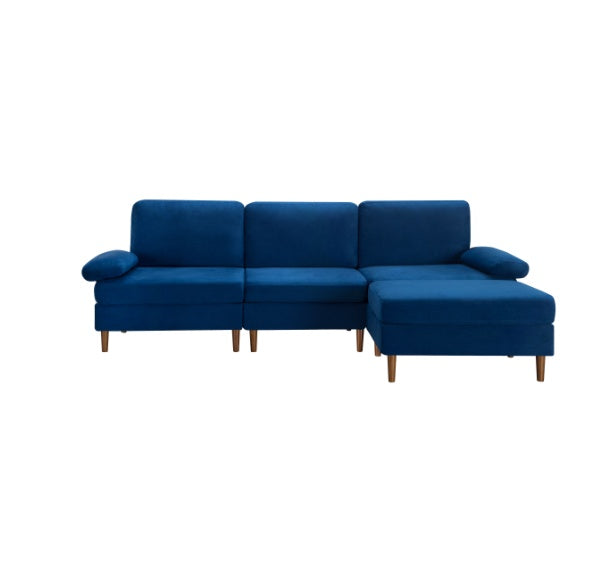 Modular Sectional Sofa - Blue