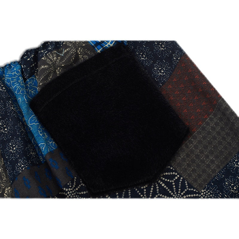 Linen Elastic Waist Panel Basketball Shorts