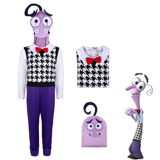 Inside Out 2 Cosplay  Anime Cartoon Character Joy Anxiety Costume