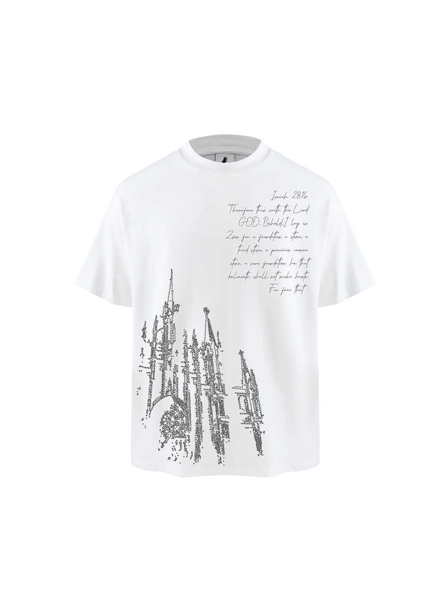 "Isaiah 26:18" Short-Sleeved Tee