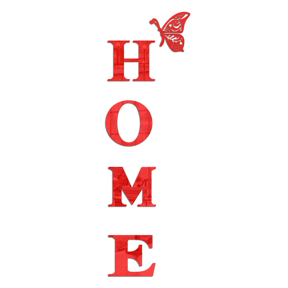 HOMEButterfly Acrylic Mirror Wall Sticker