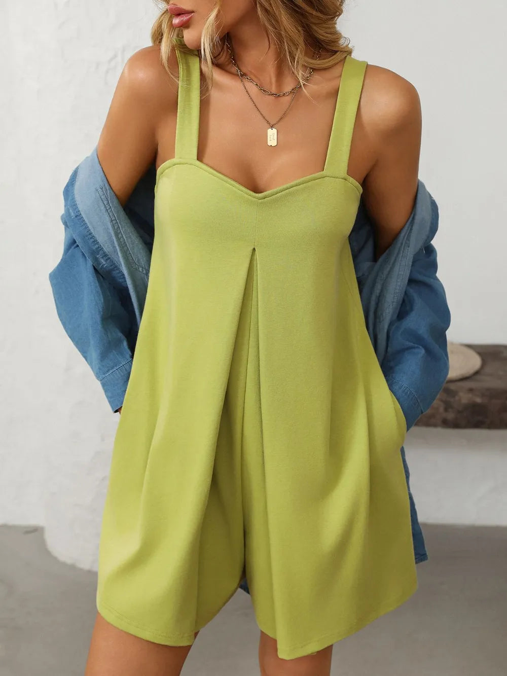 Loose Casual Camisole Jumpsuit