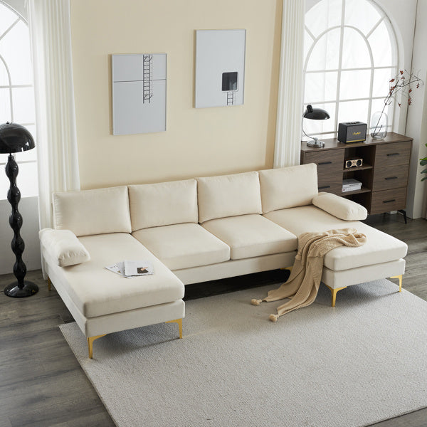 U Shaped 4-person Combination Sofa