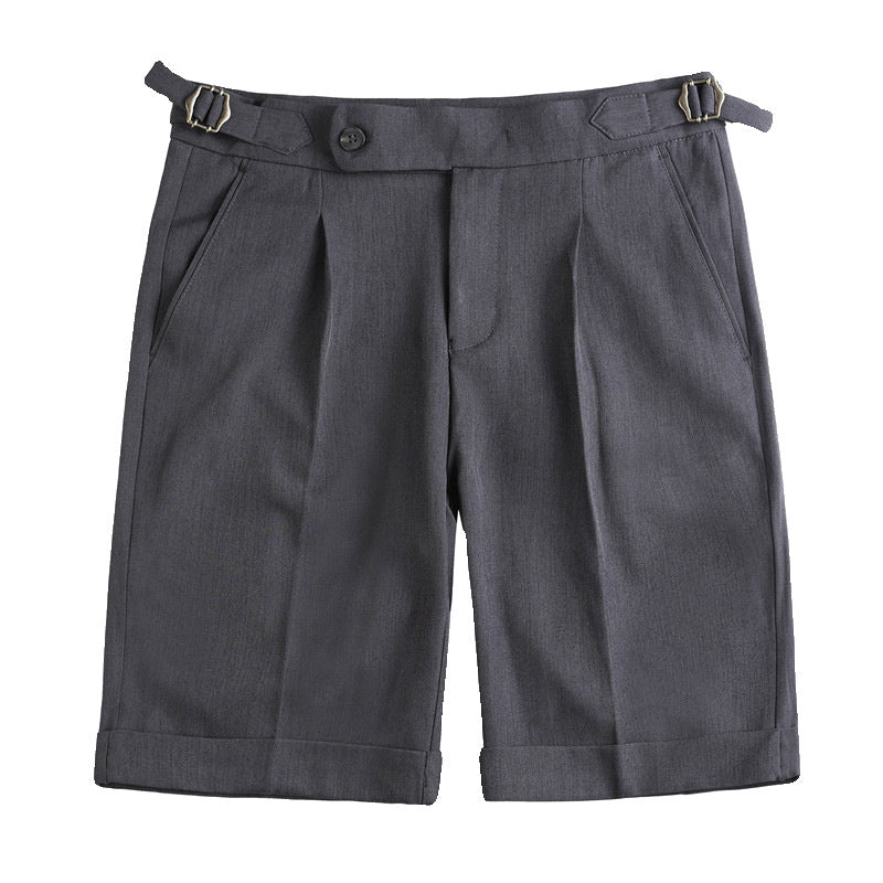 Cuffed Chino Shorts