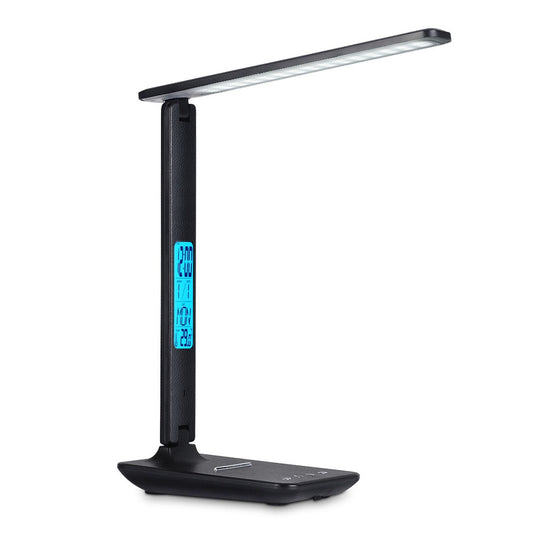 Folding Alarm Clock Desk Lamp
