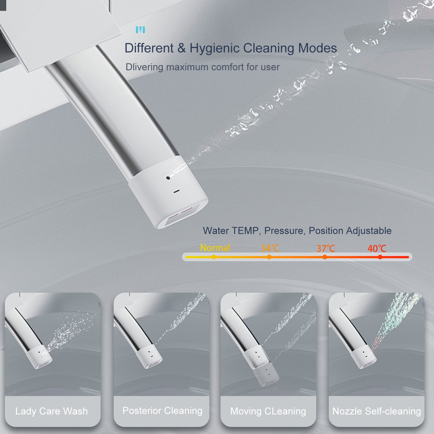 ST-GP-01 Portable Smart Toilet with Remote