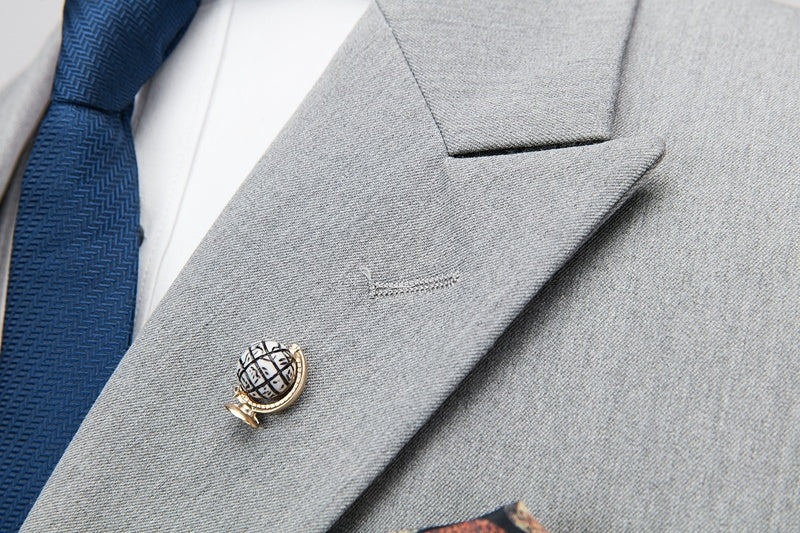 British Double Breasted Three-Piece Suit
