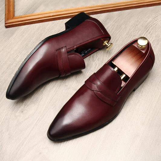 Two Tone Leather Dress Shoes