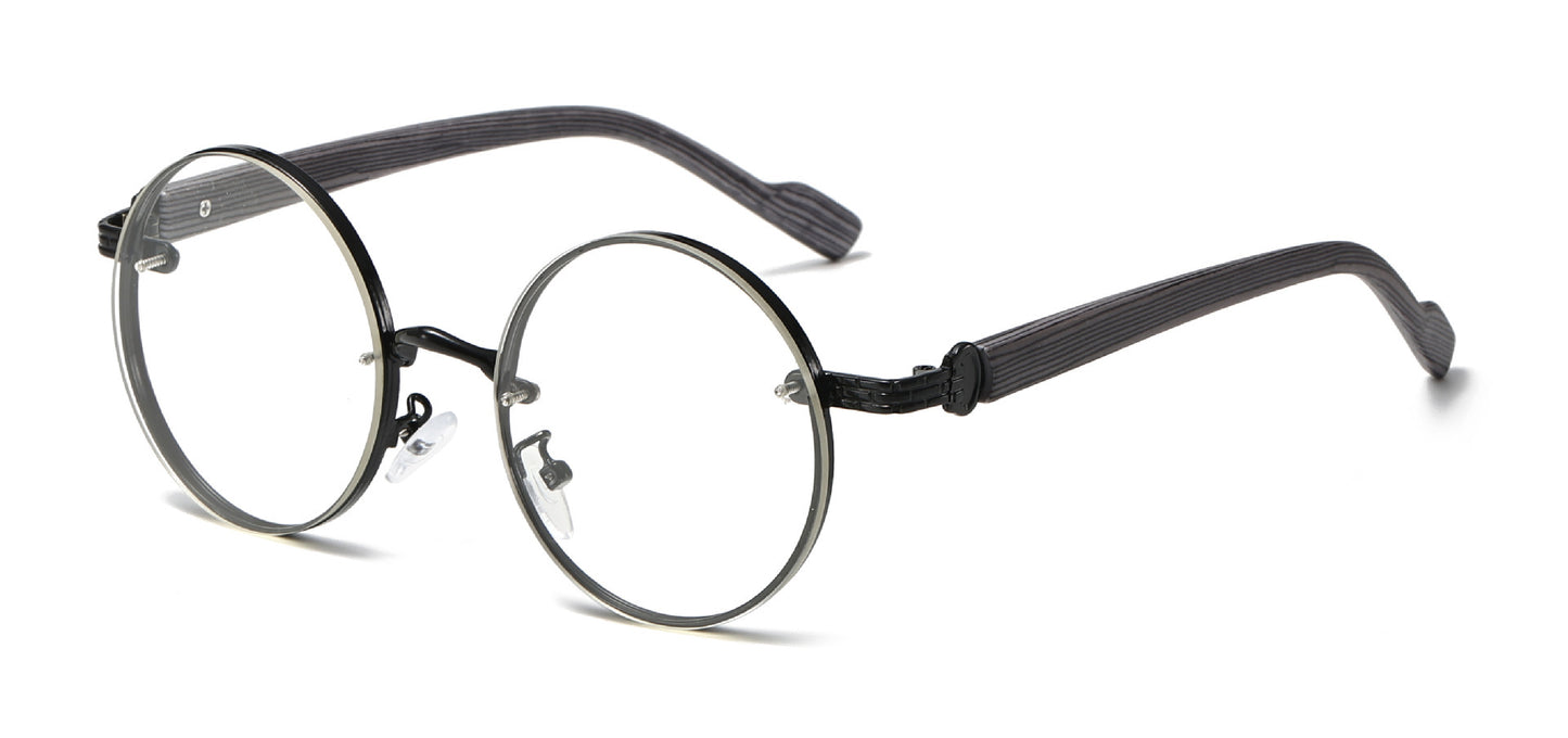 Metal Round Frame Sunglasses