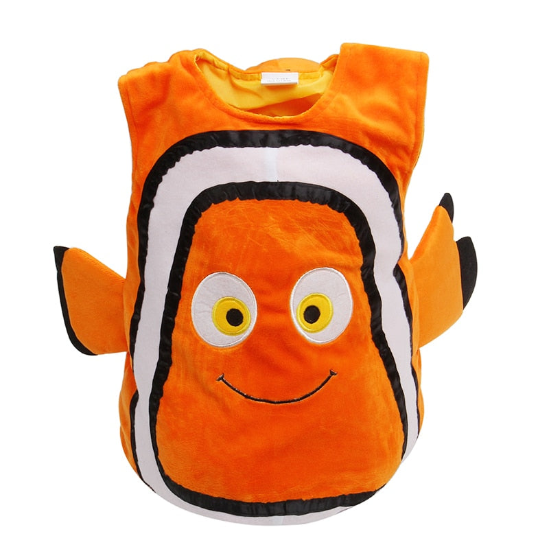 Child Clownfish  Finding Nemo Little Baby Fishy Halloween Cosplay Costume