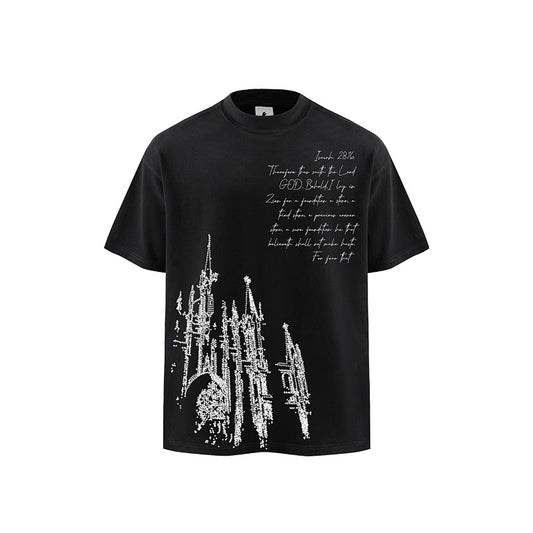"Isaiah 26:18" Short-Sleeved Tee