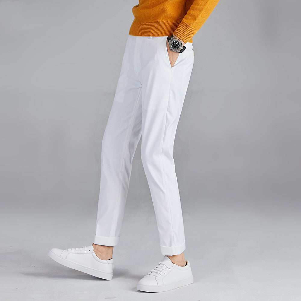 Cropped Skinny Leg Pants