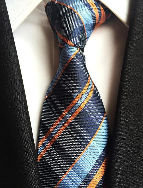 Polyester Paisley Cashew Flower Suit Tie