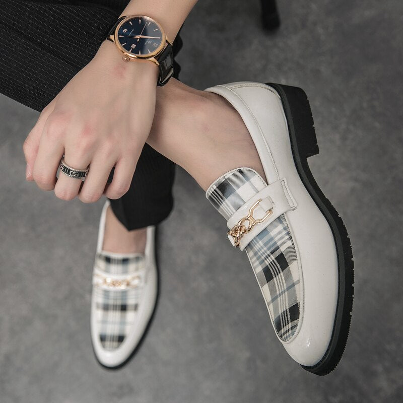 Italian Patent Leather Loafers