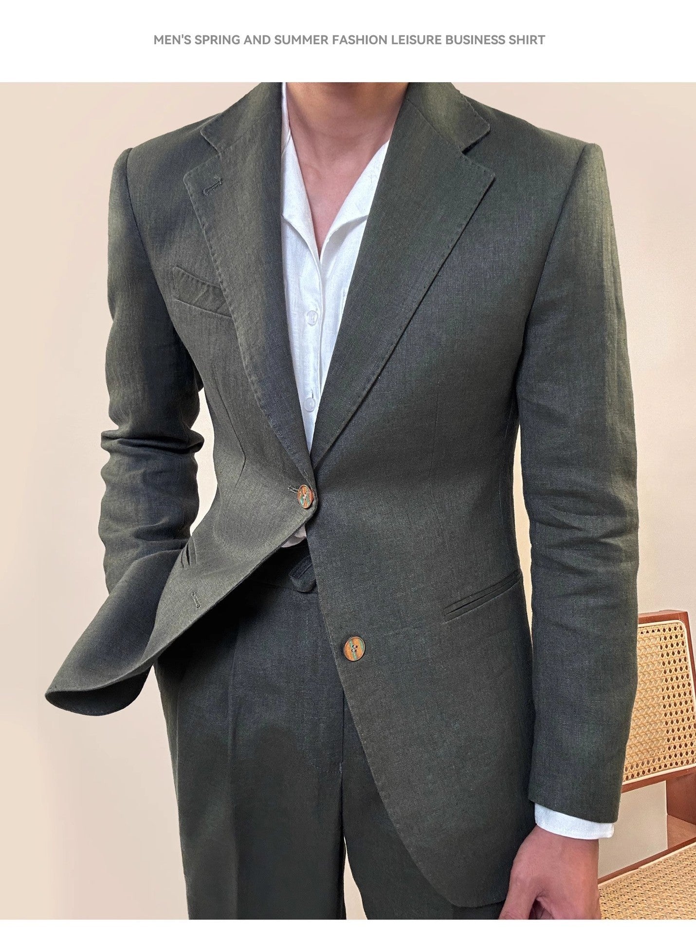 Linen Summer Blazer