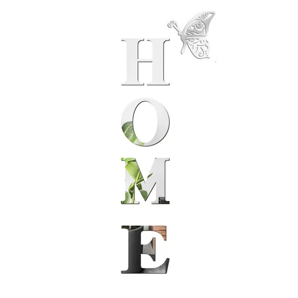 HOMEButterfly Acrylic Mirror Wall Sticker