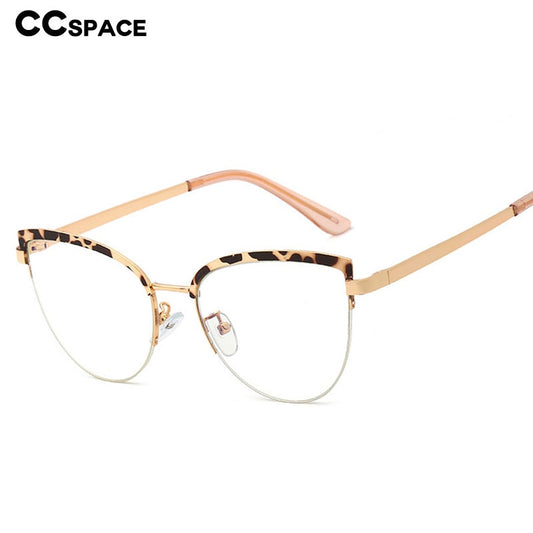 Vintage Cat Eye Anti-blue Light Metal Glasses