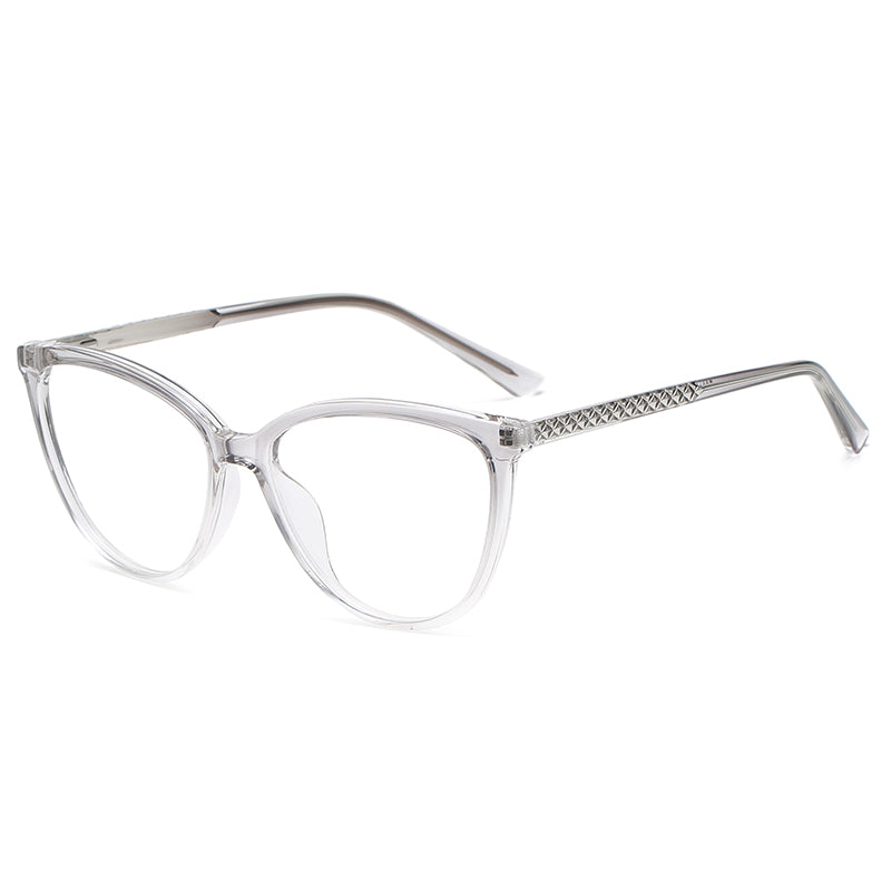 Avant-Garde Cat Eye TR90 Insert Blue-proof Frame Glasses