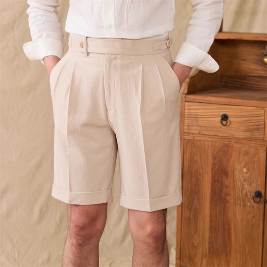 Five-point Chino Cuffed Shorts