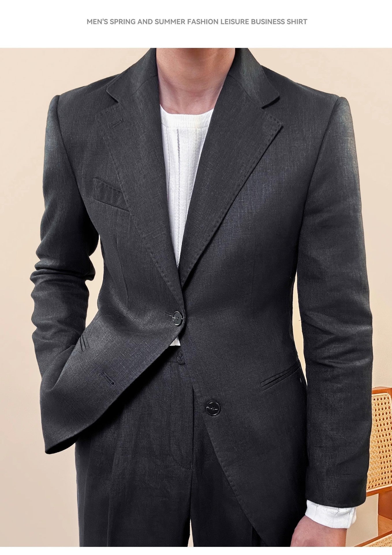 Linen Summer Blazer