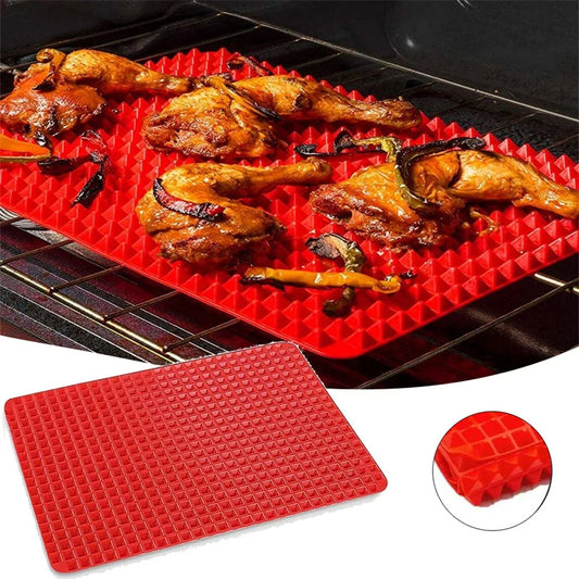 Non-Stick Silicone Pyramid Baking Mat